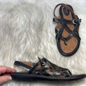 Born Concept BOC Brown Strappy Boho Sandals Sz 42/US 10